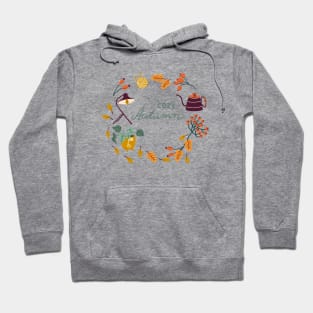 Cozy Autumn wreath Hoodie